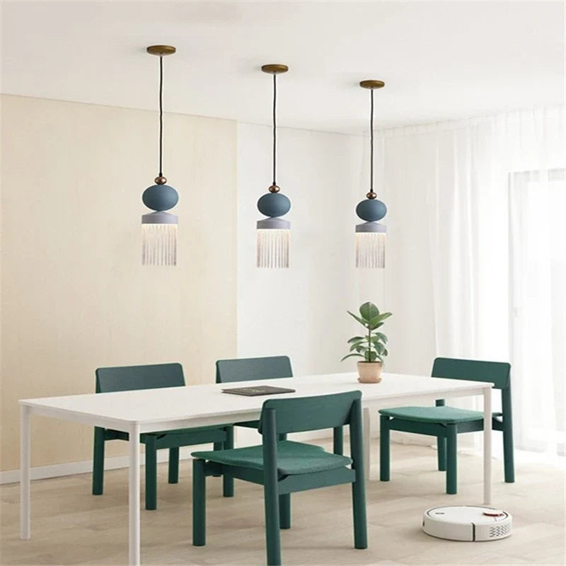 lustre moderne créatif d'art nordique pour bar et restaurant
