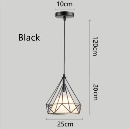 2022 New Nordic aisle diamond chandelier simple modern retro wrought iron living room dining room led ceiling chandelier