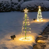 guirlande lumineuse solaire étoile pour décoration extérieure