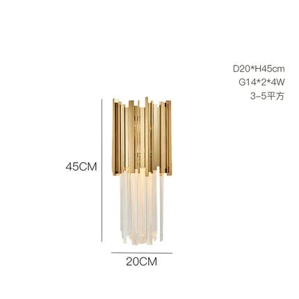 plafonnier moderne en cristal ovale à plusieurs couches