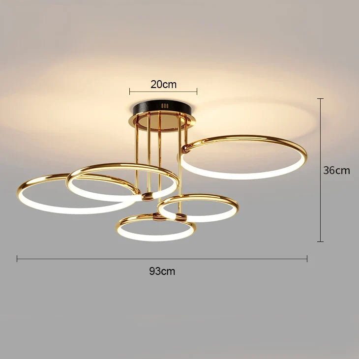 lampe de salon nordique design moderne pour une ambiance chaleureuse