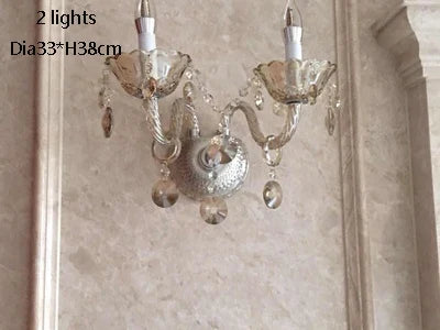 lustre en cristal moderne pour intérieur élégant et raffiné