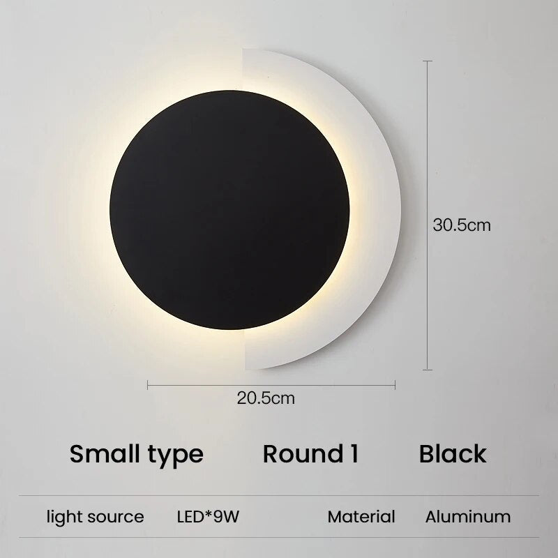 Applique murale LED moderne pour salon