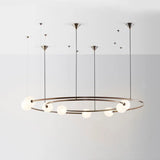 lustre post-moderne globe suspendu pour projet hôtelier winfordo
