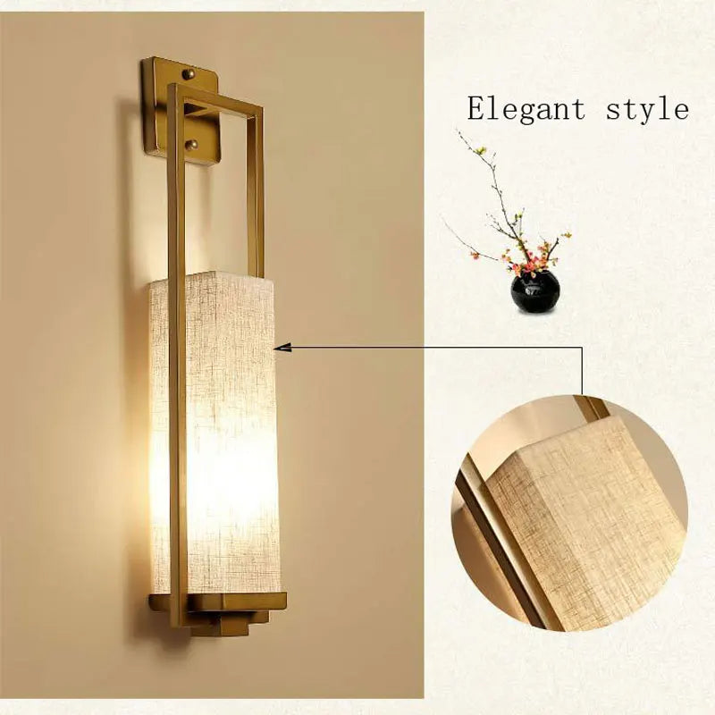 applique murale style chinois pour hôtels et escaliers