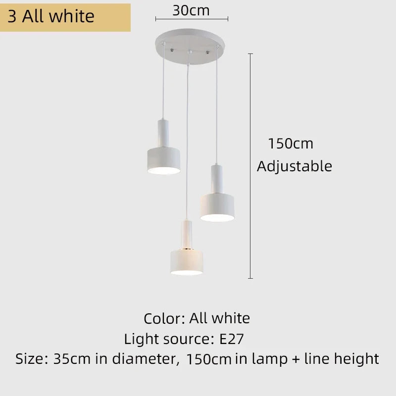 lustre moderne design nordique pour restaurant ou table