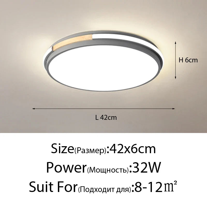 plafonnier rond design moderne pour intérieur lumineux décoratif