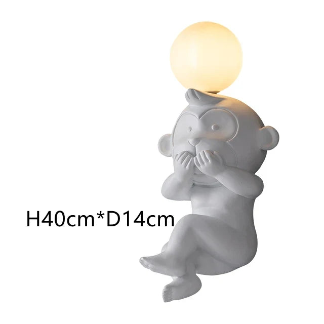 applique murale led singe variateur pour éclairage intérieur