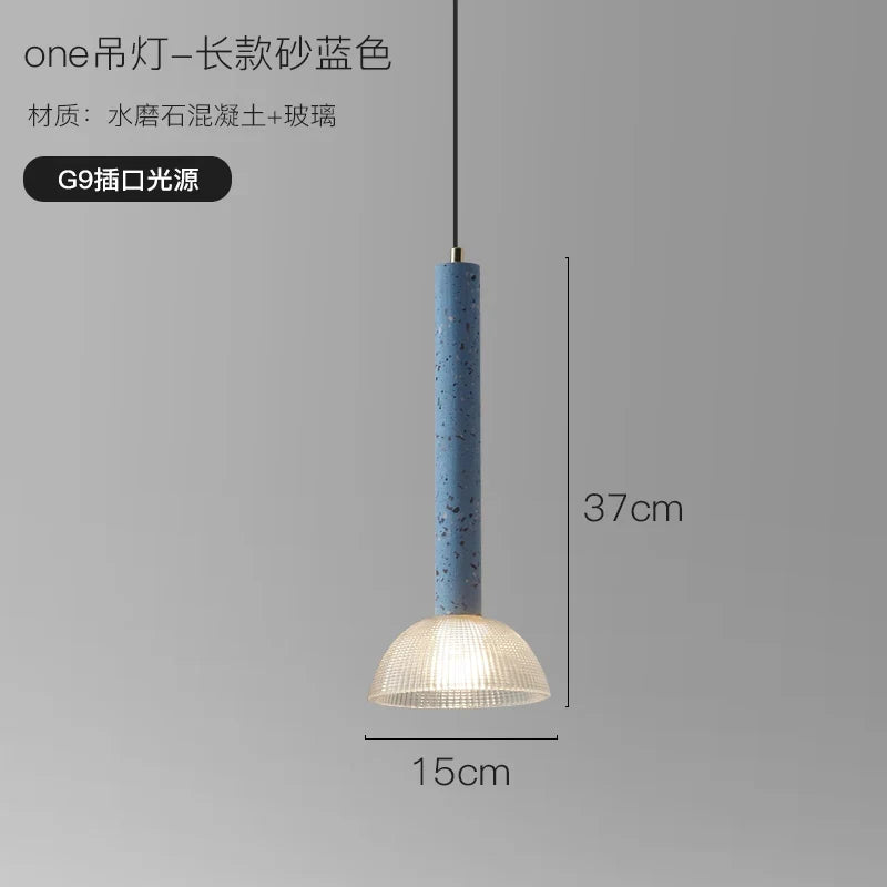 suspension en terrazzo pour cuisine et bar moderne