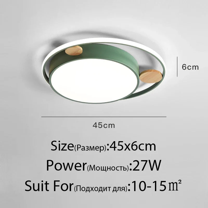 plafonnier led rond pour intérieur décoratif moderne et élégant