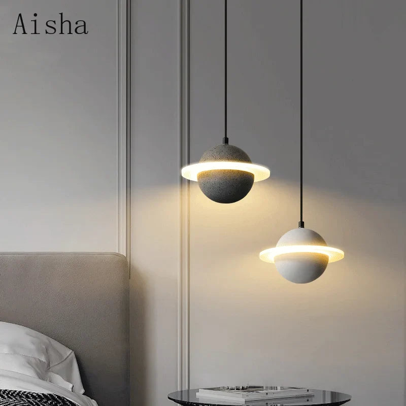 suspension étoile design industriel moderne pour intérieur décoratif