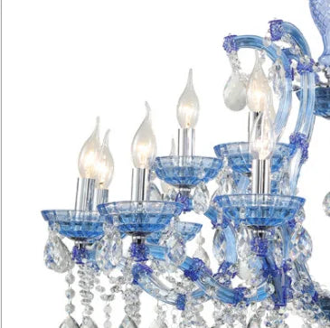 lustre moderne en fer et cristal de verre art déco éclairage suspendu