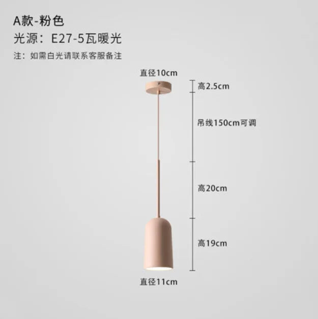 suspension nordique décorative pour éclairage créatif intérieur