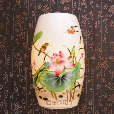 Suspension chinoise en céramique