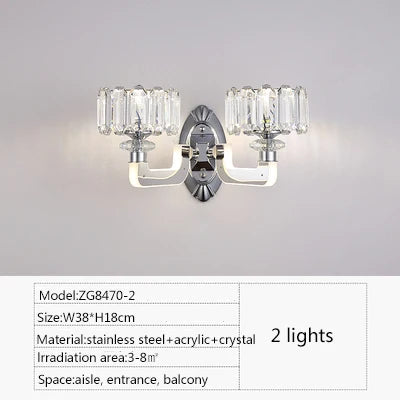 lustre en cristal moderne luxe pour décoration intérieure élégante
