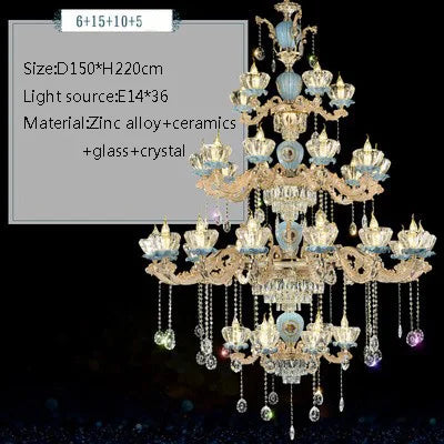 lustre moderne en cristal pour un éclairage élégant et raffiné