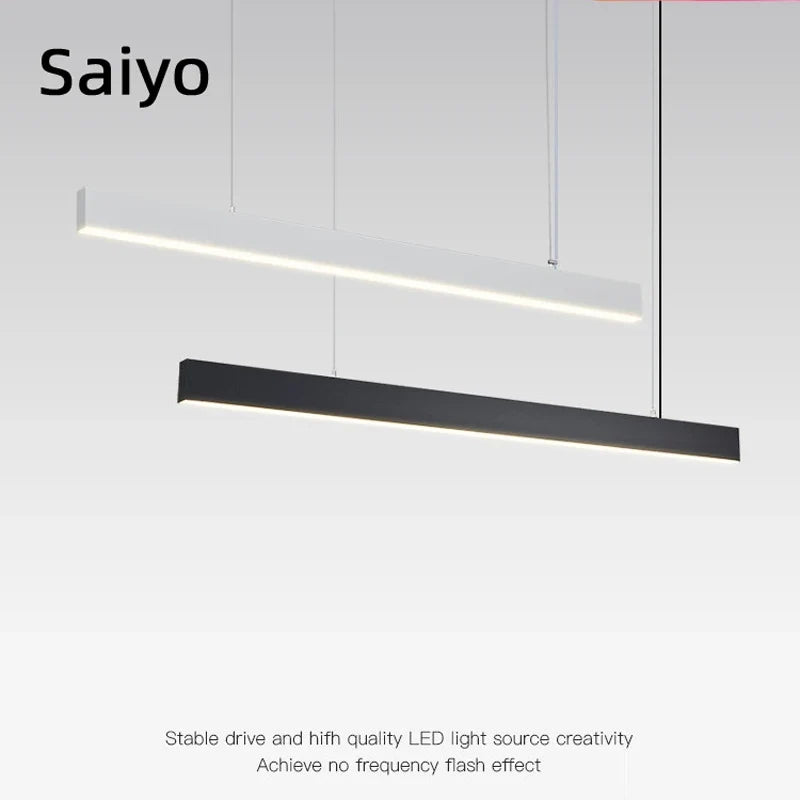 barre lumineuse led linéaire montée en surface pour bureau
