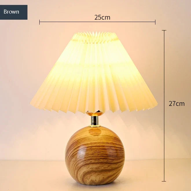 lampe de chevet moderne en céramique pour bureau et veilleuse créative