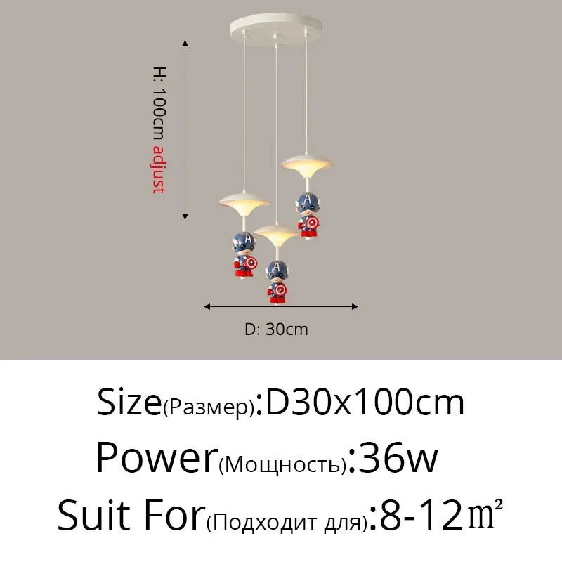 suspension romantique pour un éclairage intérieur élégant