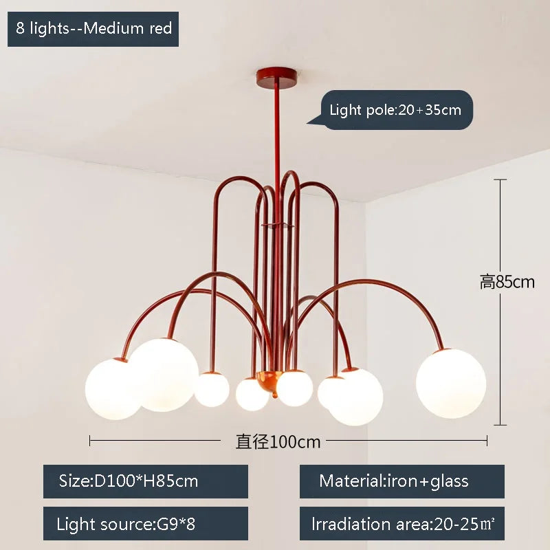 suspension moderne design postmoderne pour intérieur élégant