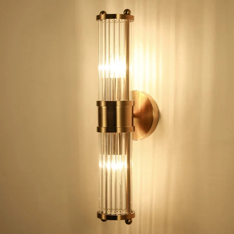 Applique murale Led en cristal post-moderne