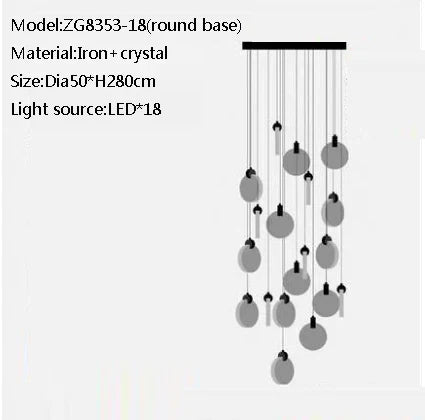 lustre en cristal design pour intérieur moderne et élégant