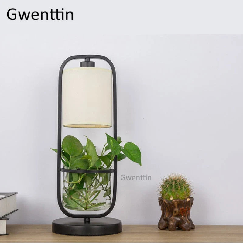 lampadaire moderne à led en verre pour décoration intérieure