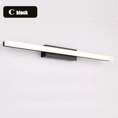 applique murale moderne étanche pour miroir lumineux décoratif