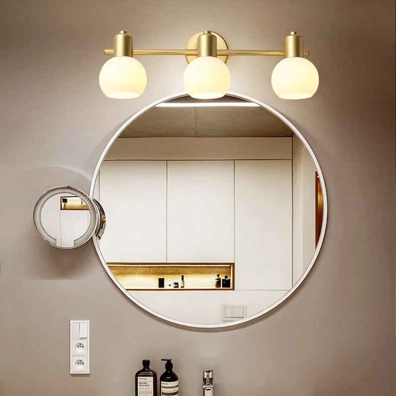 applique murale led 3 têtes lumière chaude/froide/blanc