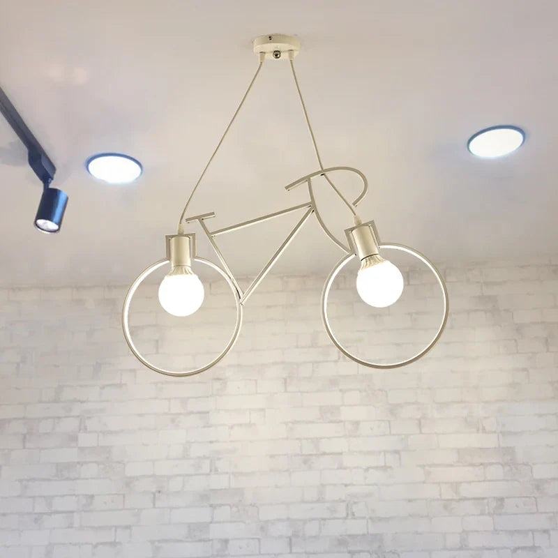 Suspension industrielle fer vélo