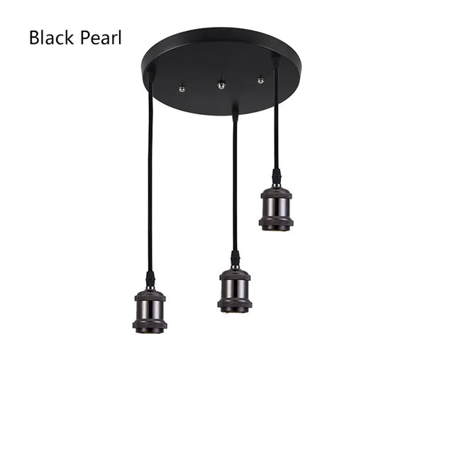 suspension rétro en aluminium style industriel pour décoration intérieure