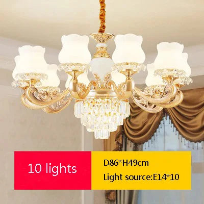 lustre moderne en cristal pour un éclairage élégant et raffiné