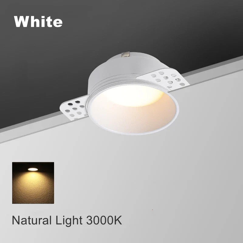 spot led encastré sans cadre à intensité variable