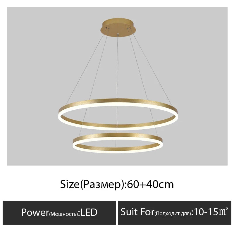 lustre moderne pour éclairage intérieur décoratif suspendu