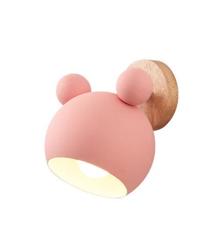 lustre ours lumineux en dessin animé pour enfants