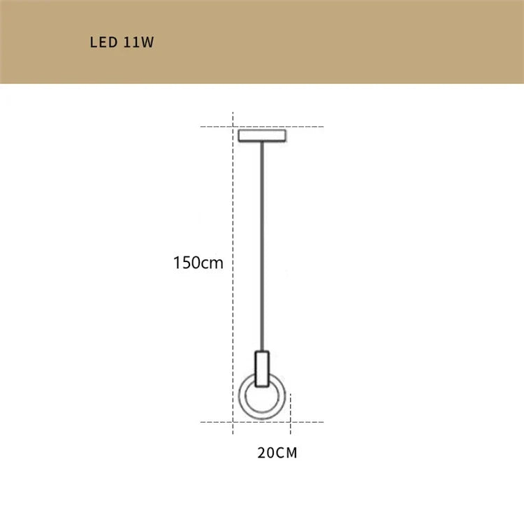 lustre led suspendu style loft pour escalier