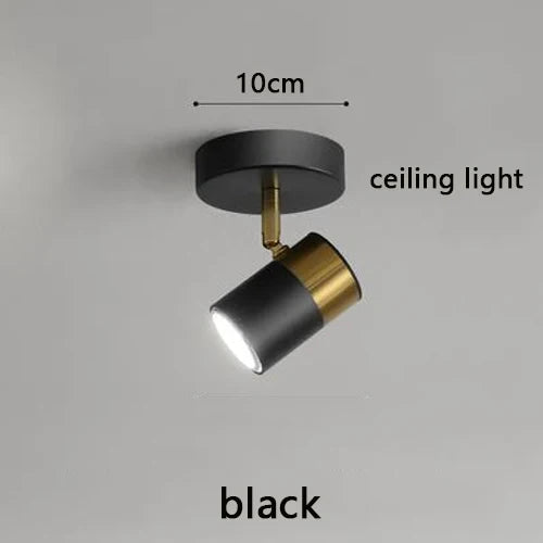 plafonnier sur rail avec éclairage led