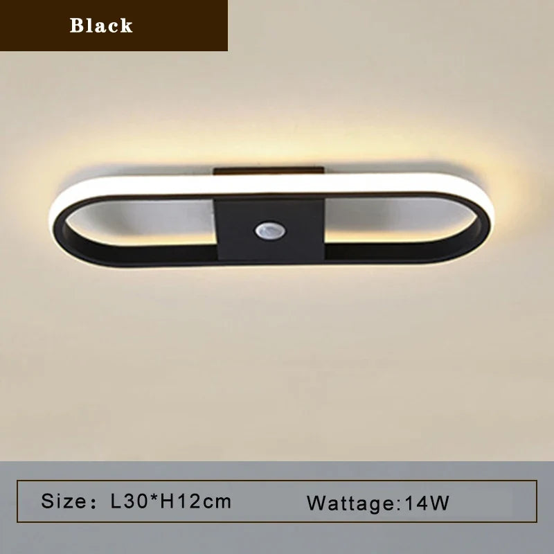 plafonnier led avec détecteur de mouvement pir idéal pour intérieur