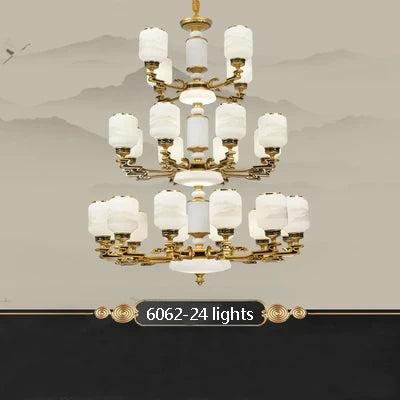lustre chinois grande taille pour décoration d'intérieur élégant