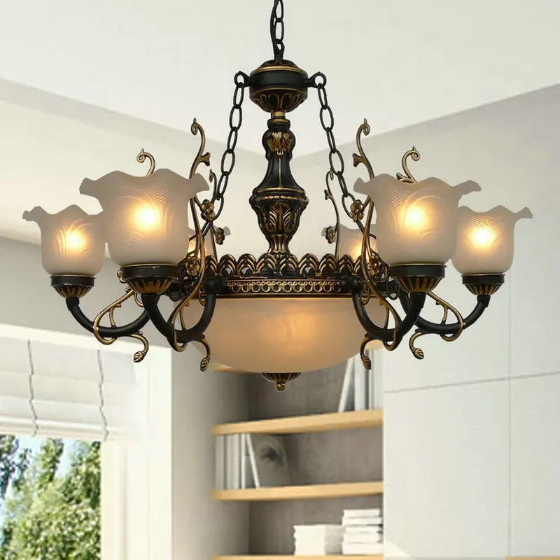 lustre style européen pour éclairage intérieur et décoration maison