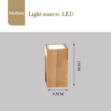 plafonnier moderne à leds design bois rond carré décoration intérieure