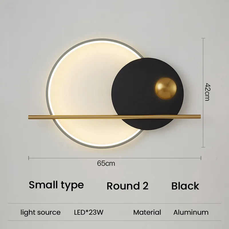 Applique murale LED moderne pour salon