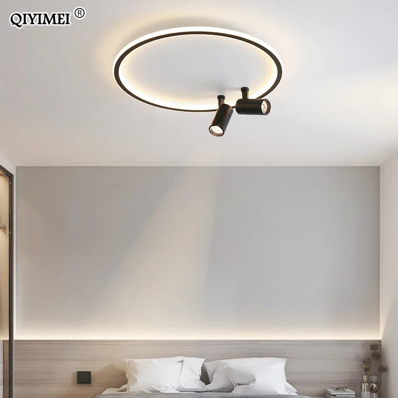 lustre led moderne pour intérieur décoration lumière projecteur