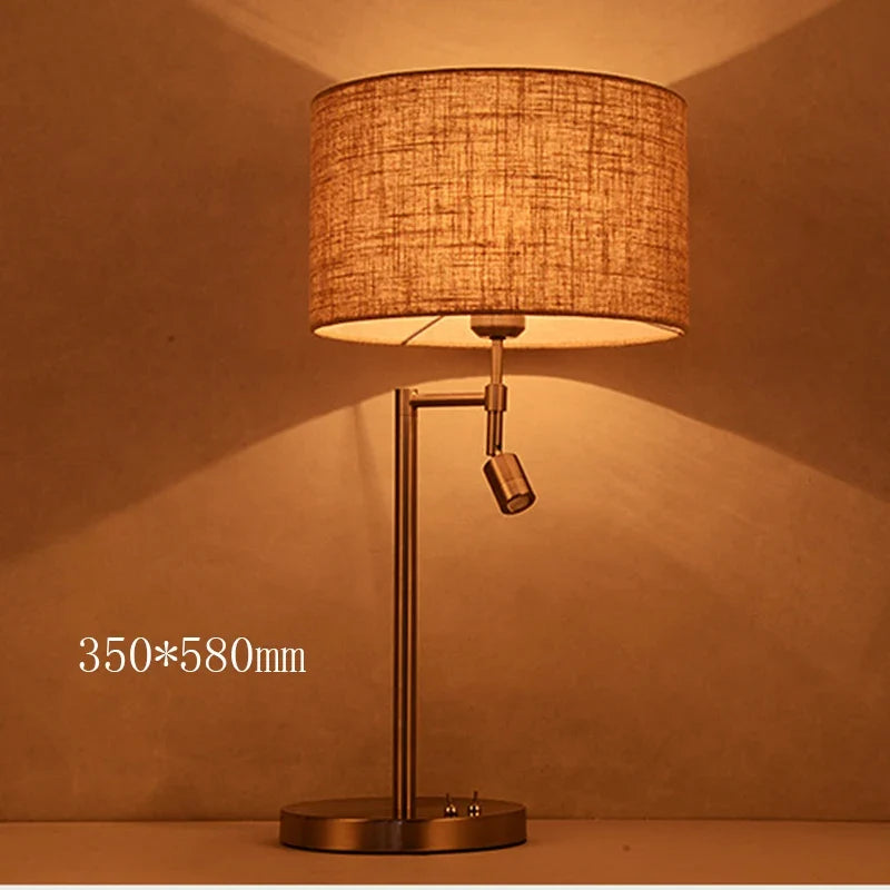 lampadaire moderne en acier inoxydable avec led design élégant