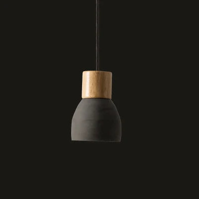suspension led en béton pour style vintage et loft
