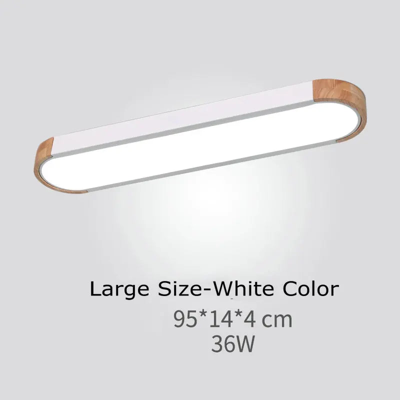plafonnier nordique long 3 coul fermentation gradation led lampe