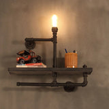 applique murale industrielle vintage en tuyau d'eau style loft