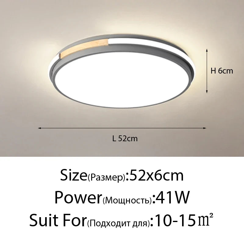 plafonnier rond design moderne pour intérieur lumineux décoratif