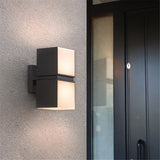 applique murale led étanche moderne pour extérieur décoratif paysage jardin allée