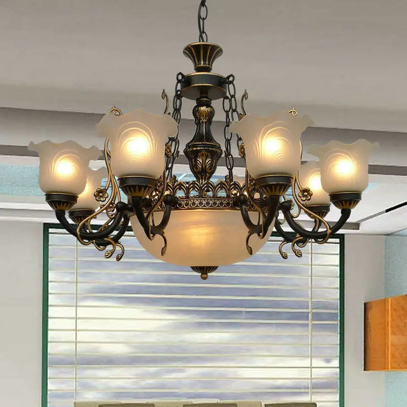 lustre style européen pour éclairage intérieur et décoration maison
